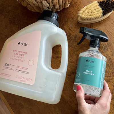 pure détachant tissu vrac lévis