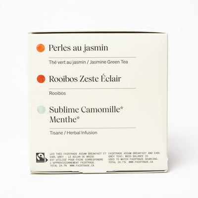 Boîte Exploration thés et tisanes