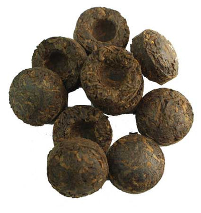 PU ER 2011 BULANG SHAN MINI TUOCHA - Divins Nectars