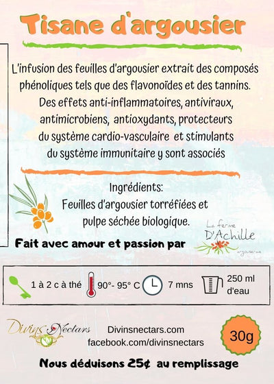 Feuille d'argousier