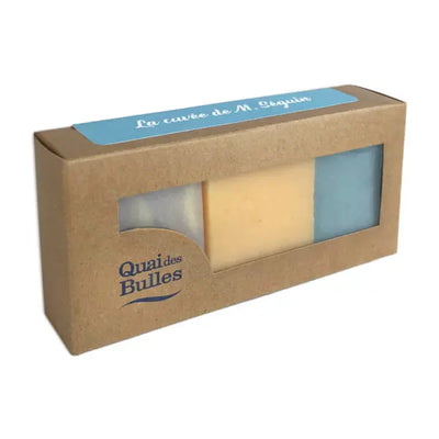 trio de savon la cuvée de m. séguin Quai des Bulles