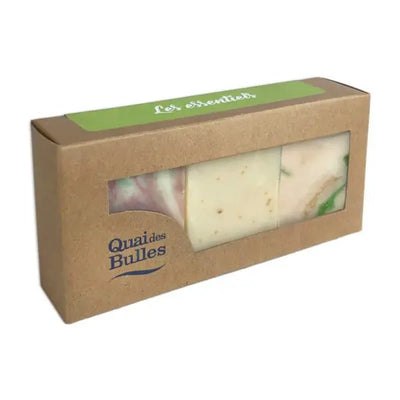 trio de savon les essentiels Quai des Bulles