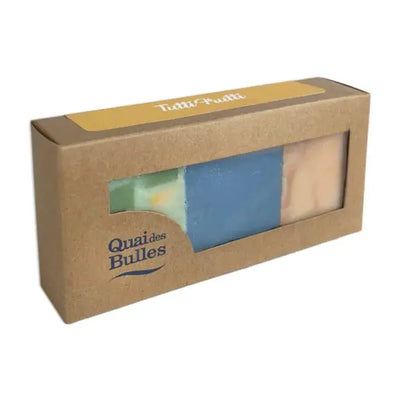 trio de savon tutti fruitti Quai des Bulles