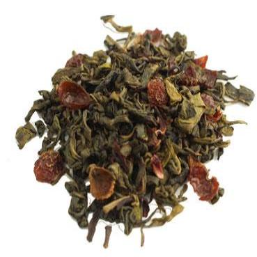 THÉ VERT POMMEGRENADE ET HIBISCUS - Divins Nectars