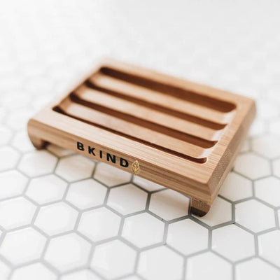 Porte-savon en bambou